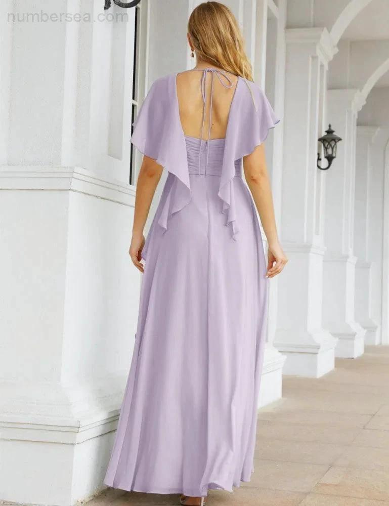 ZapDress Bridesmaid Dresses Backless Formal Prom Gowns for Evening Party Mother of The Bride Dress 28040 (ZD16998)