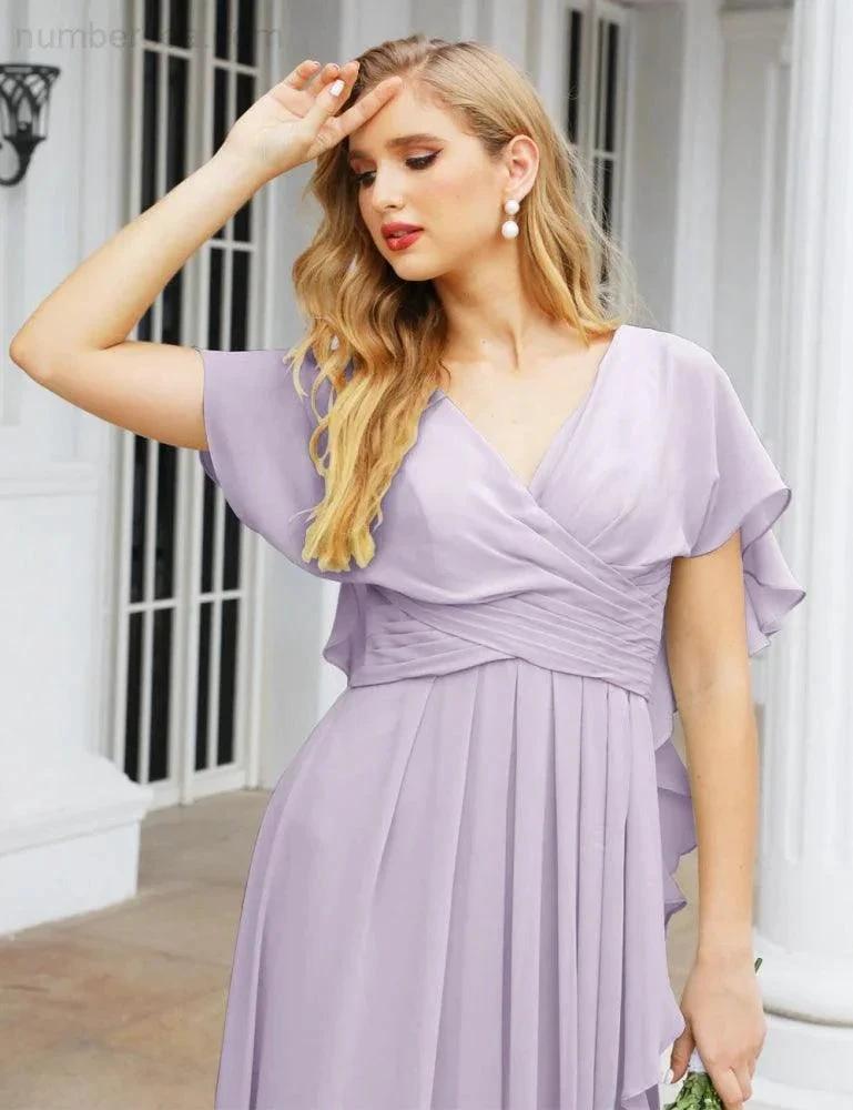 ZapDress Bridesmaid Dresses Backless Formal Prom Gowns for Evening Party Mother of The Bride Dress 28040 (ZD16998)