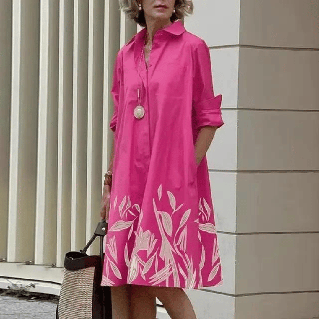 Andrea Simple and Stylish Summer Dress for Women Elegant Evening Look