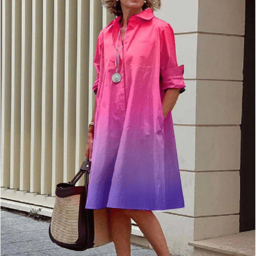 Andrea Simple and Stylish Summer Dress for Women Elegant Evening Look