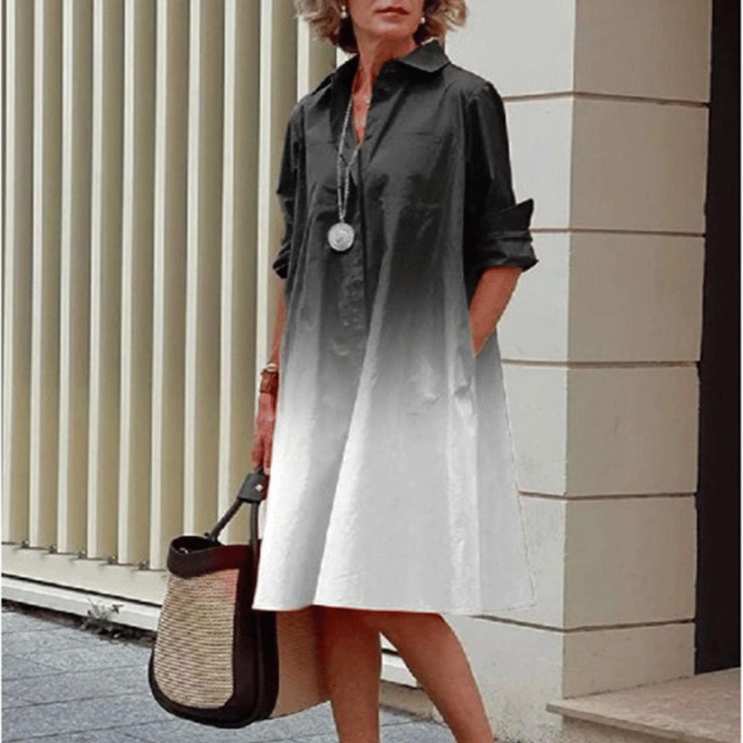 Andrea Simple and Stylish Summer Dress for Women Elegant Evening Look