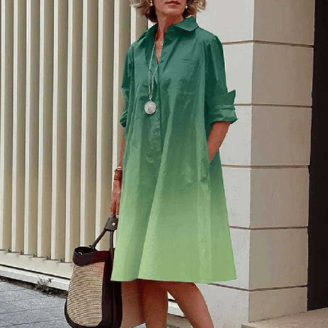 Andrea Simple and Stylish Summer Dress for Women Elegant Evening Look