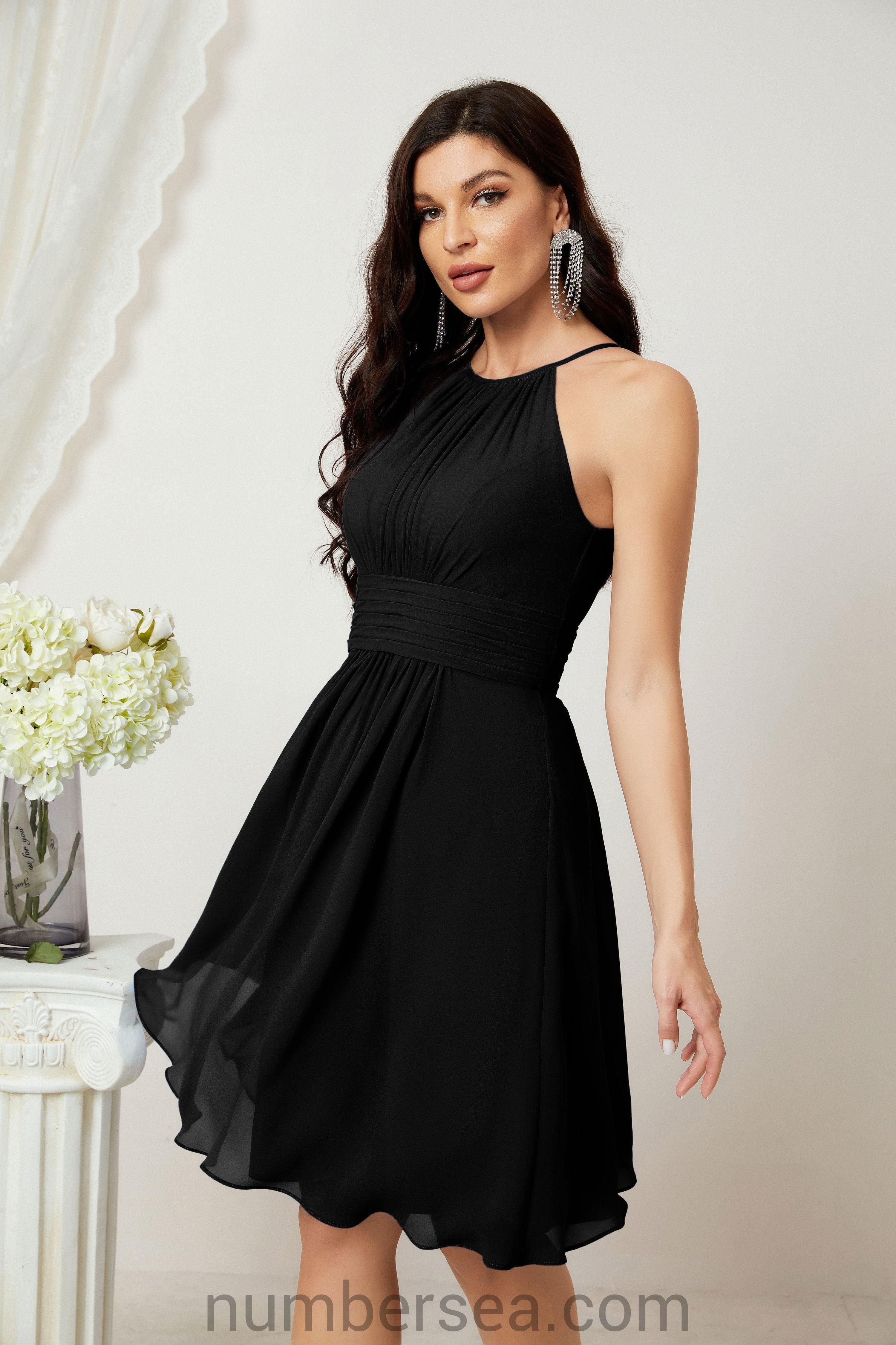 Halter Homecoming Dresses Formal Evening Party Cocktail Dress 28011 Clearance sale (ZD16954)