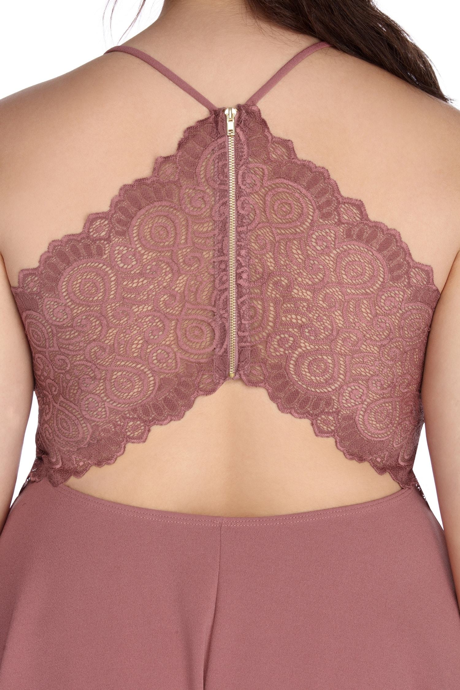 Plus Swept Off Your Feet High-Low Dress - Fashionpara