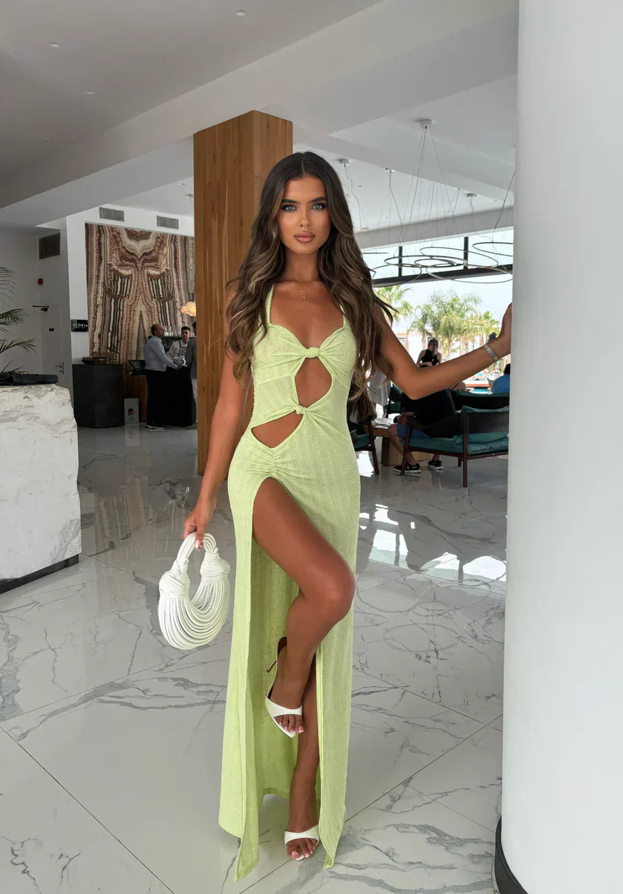 Halina - Gorgeous Cut - Out Dress