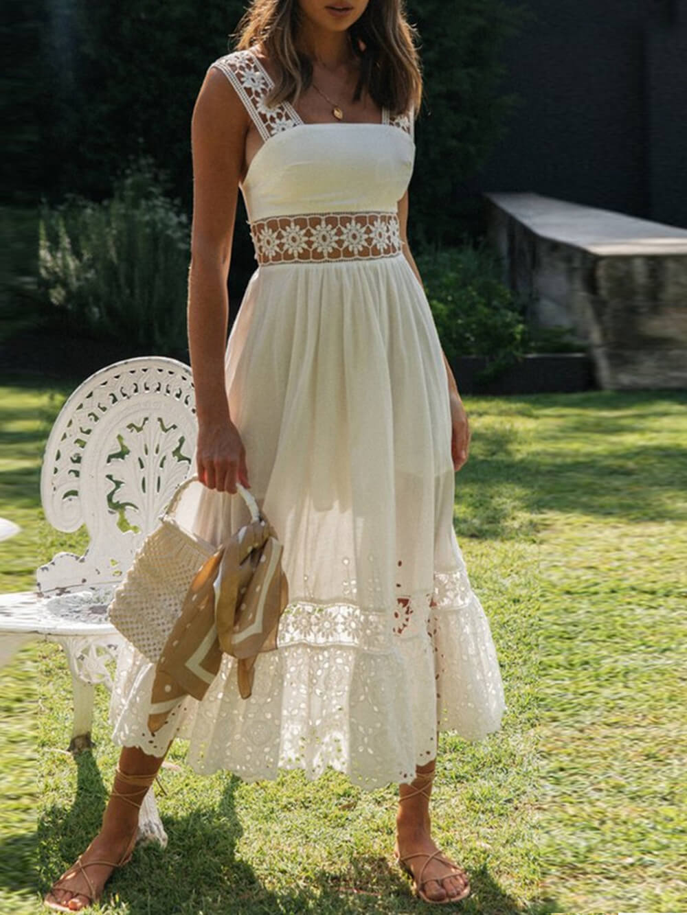 Ivy Garden Party Midi Dress
