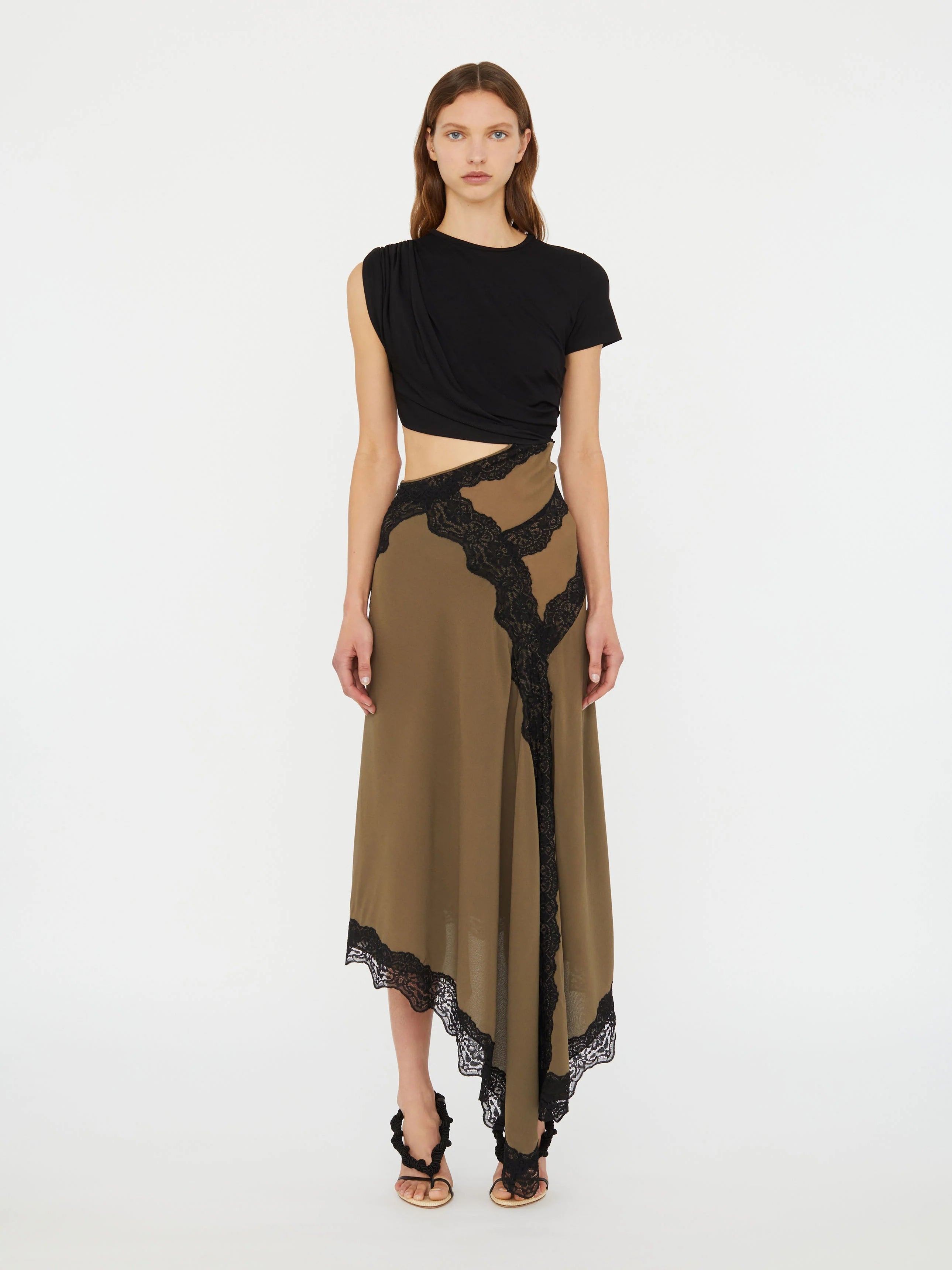 Verve Twisted Tee Midi Dress
