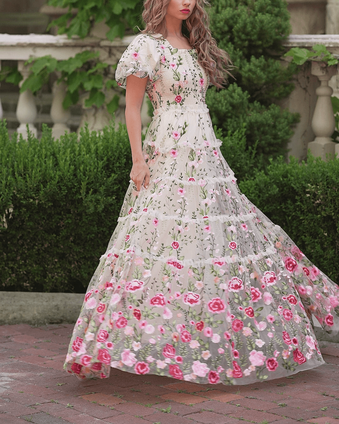 Floral Printed Dress - Fashionpara