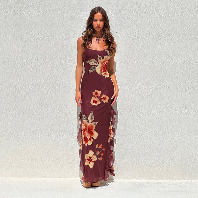 Russo Maxi Dress Brown