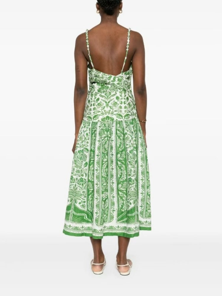 Resort Floral Dress