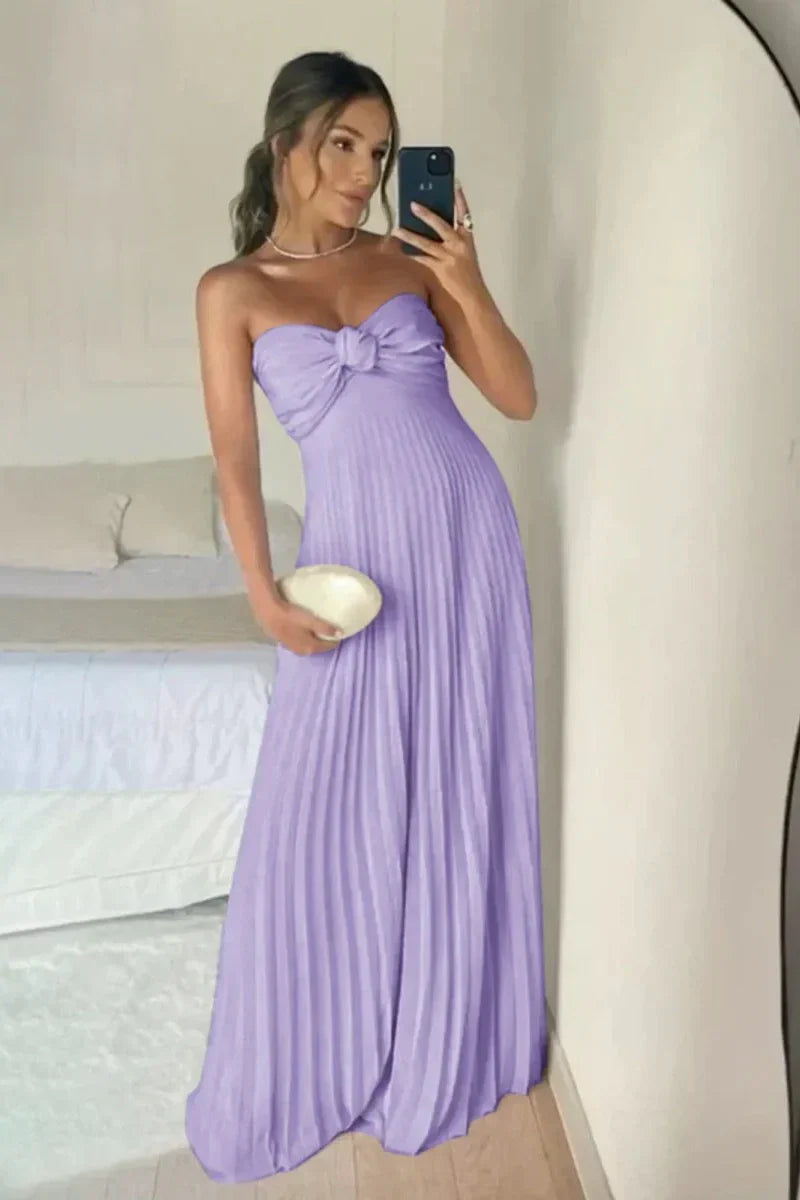 Elegant A Line Sweetheart Pink Long Prom Dress with Ruffles