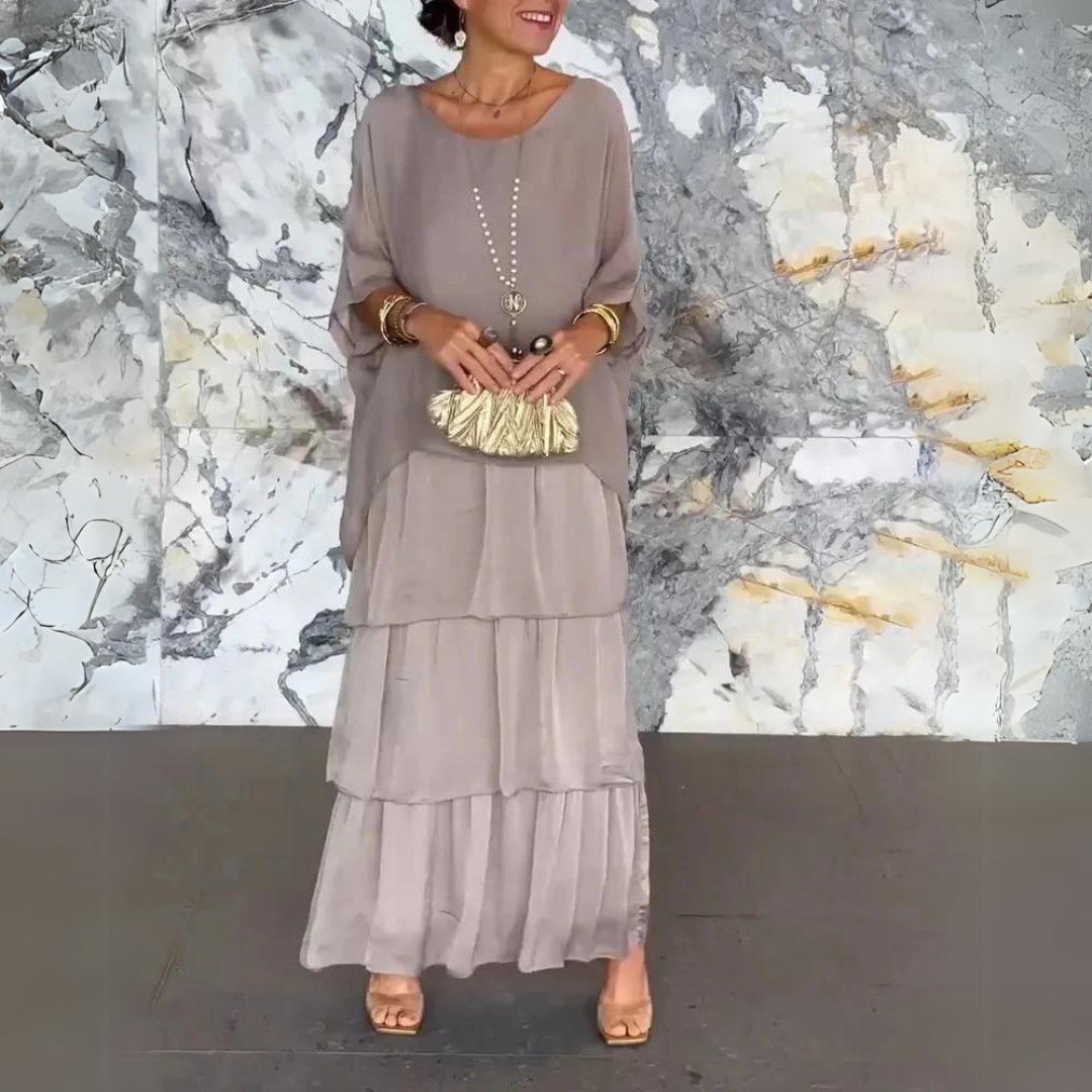 Blanca Timeless Long Dress Chic Silhouette Collection