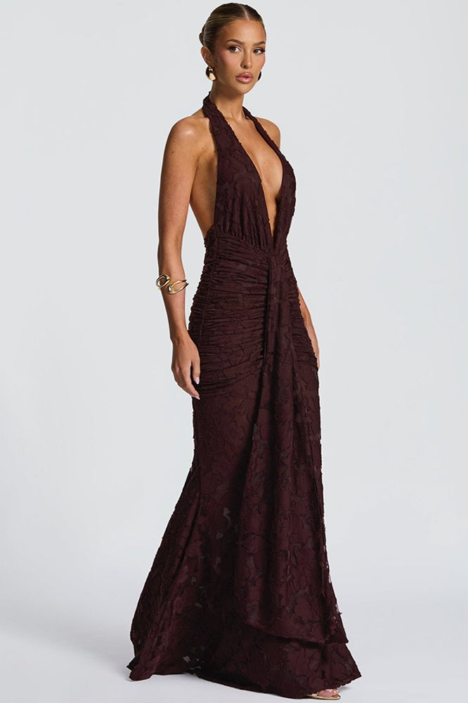 Tie Up Ruched Dress with Premium Everyday Styling Boutique Fashion Style