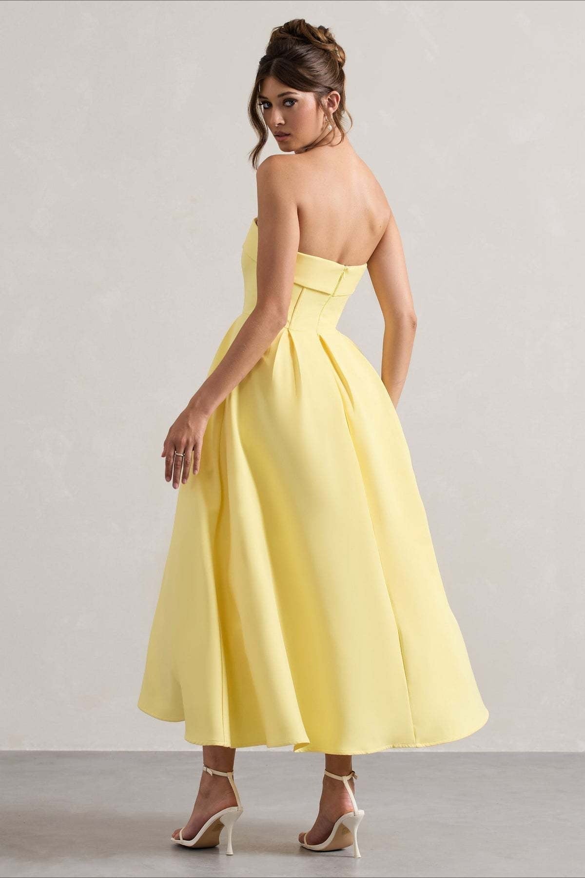Bandage Strapless Party Dress