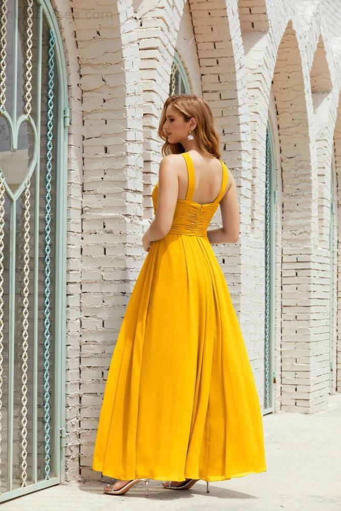 Halter Bridesmaid Dresses Formal Cocktail Prom Gown 28015 (ZD16956)