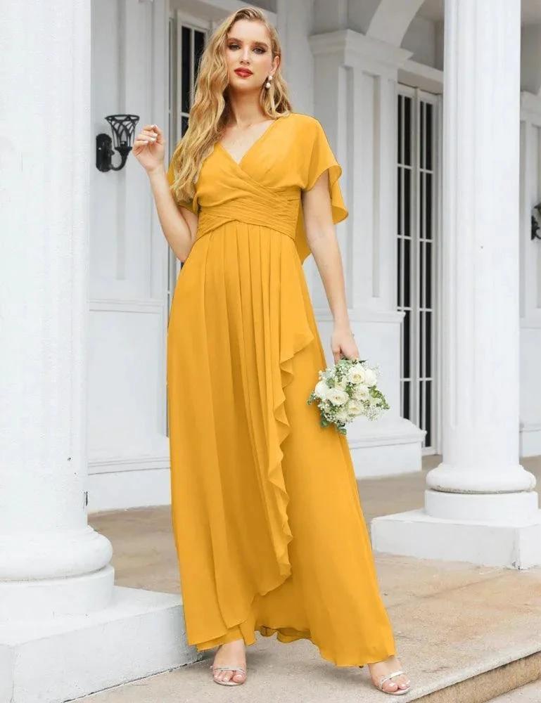 Numbersea Bridesmaid Dresses Backless Formal Prom Gowns for Evening Party Mother of The Bride Dress 28040 by numbersea