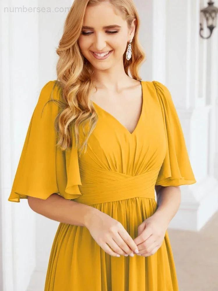 ZapDress Bridesmaid Dresses for Women Wedding Long Party Prom Dress  28068 (ZD16988)