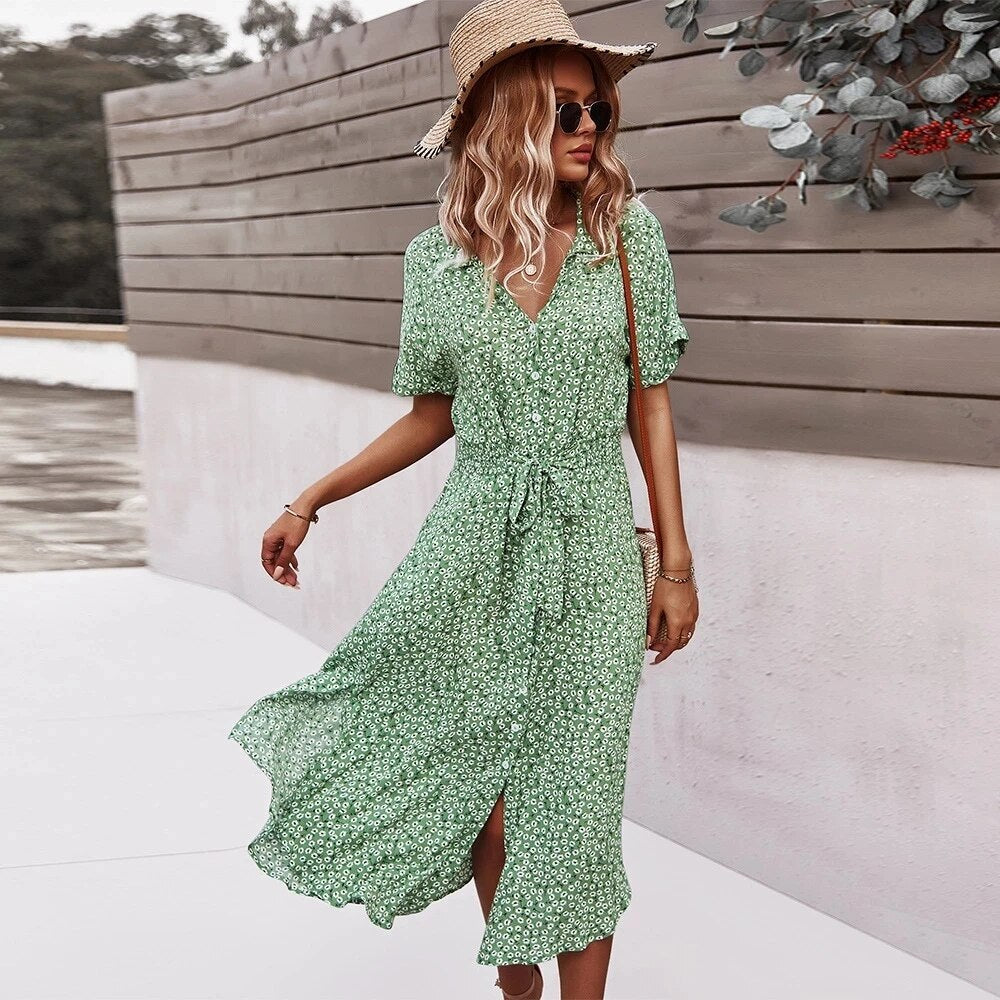 Felicidad Summer Dress for Women Date Night Outfit