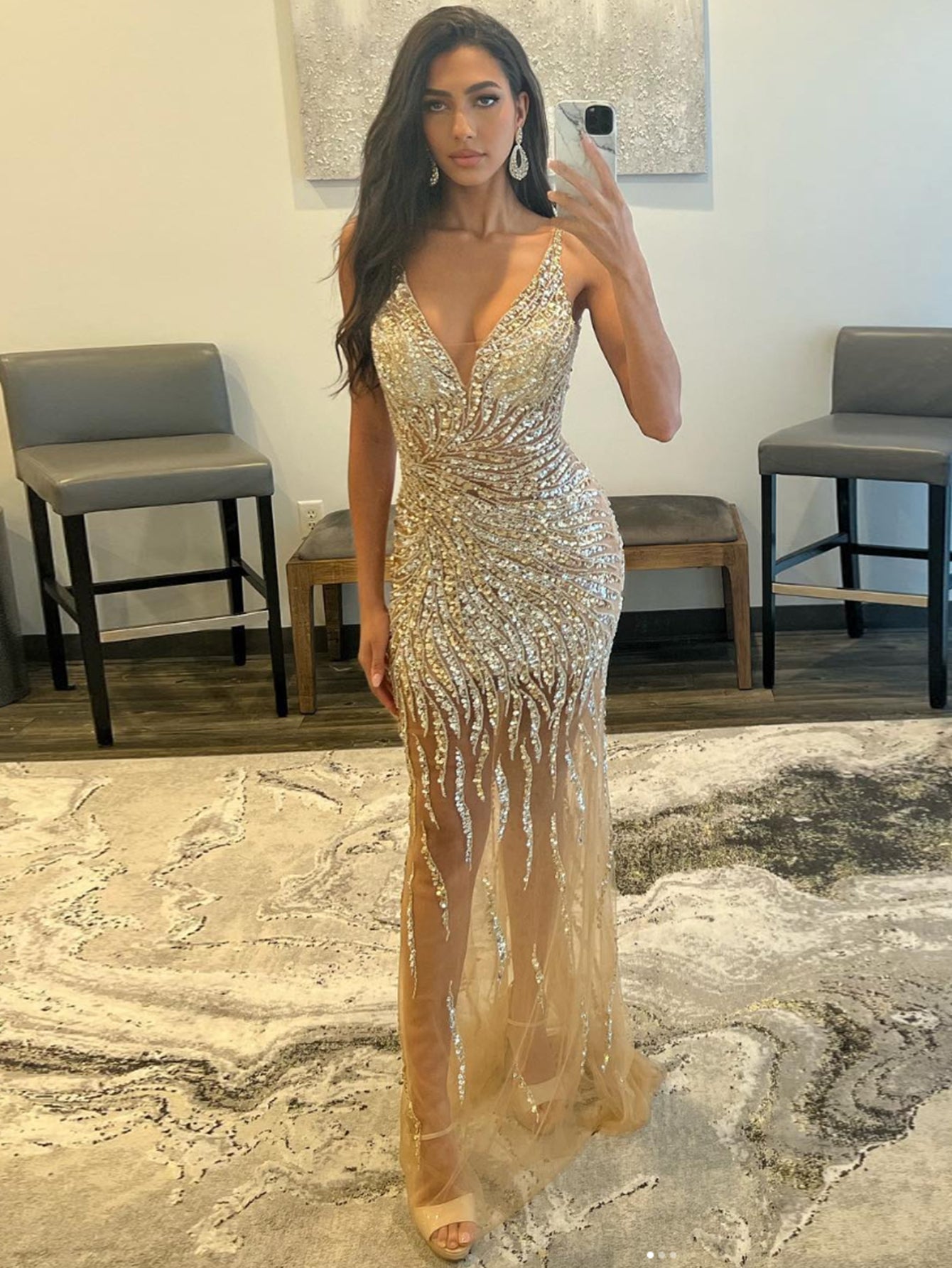 Time-Limited Sale For Beaded Prom Dress (1 pc - Random Style & Color)-Lucky Bag - Fashionpara