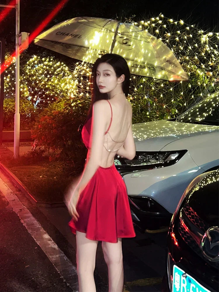 Sexy Red Short Evening Dress Cocktail Dresses Short Birthday Party Dress
