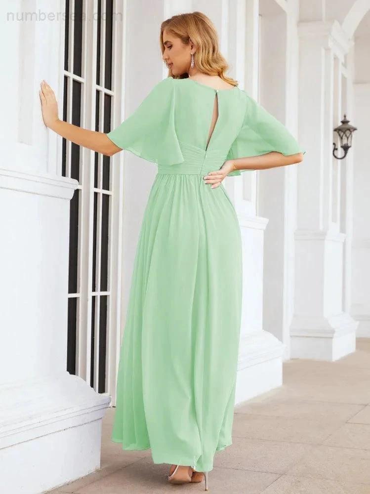 ZapDress Bridesmaid Dresses for Women Wedding Long Party Prom Dress  28068 (ZD16988)