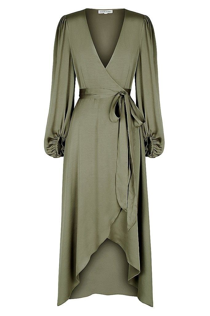 Women Asymmetric Hem Dress Elegant Maxi Dress Romantic Date Dress Wedding Guest Gown Prom Dress Evening Dress Y4755 - View 2 | VelvetHem