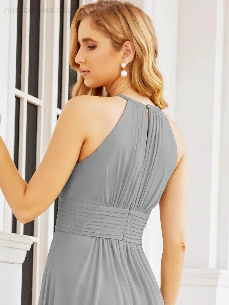 ZapDress Keyhole Bridesmaid Dresses Sleeveless Formal Evening Party Prom Gowns 28043 (ZD17032)