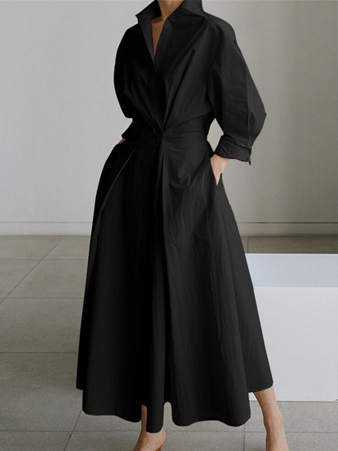 Zoe Aesthetic Maxi Dress for Women Premium Wardrobe Essential