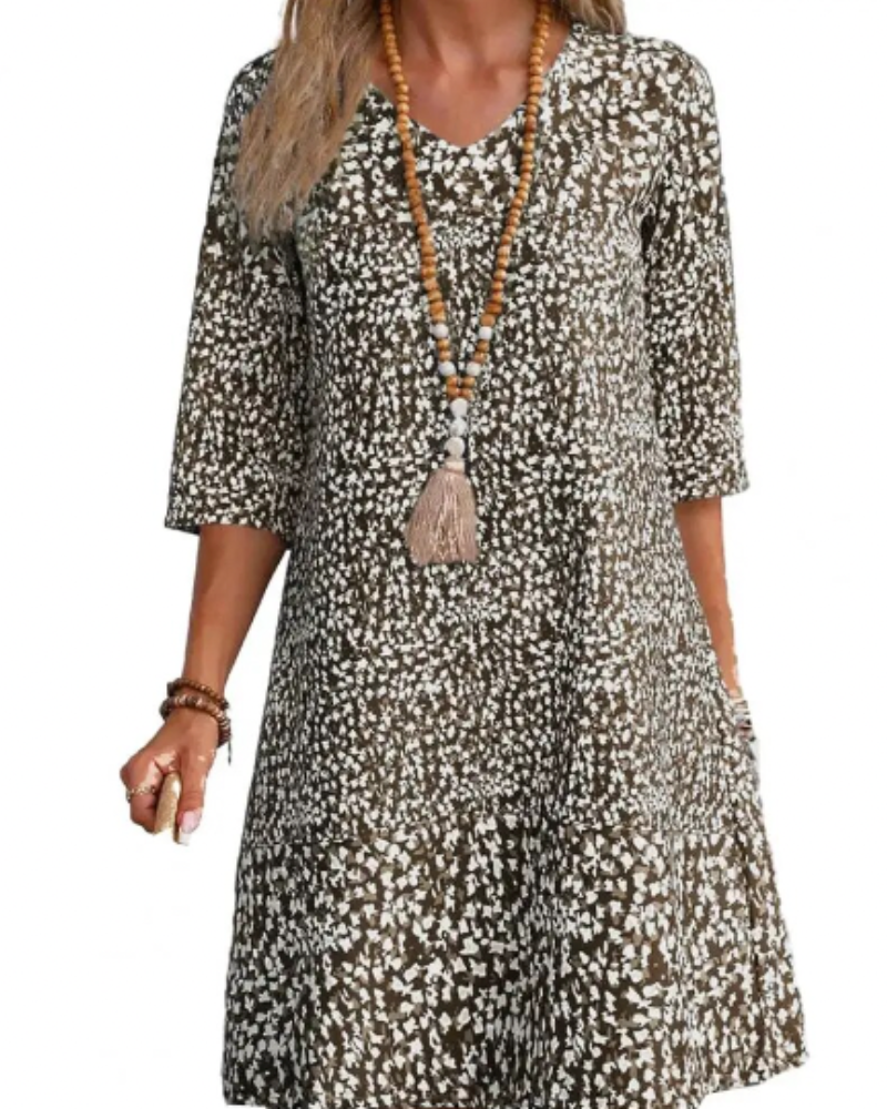 Nicol Elevated Casual Dress Seasonal Elegance Boutique Collection