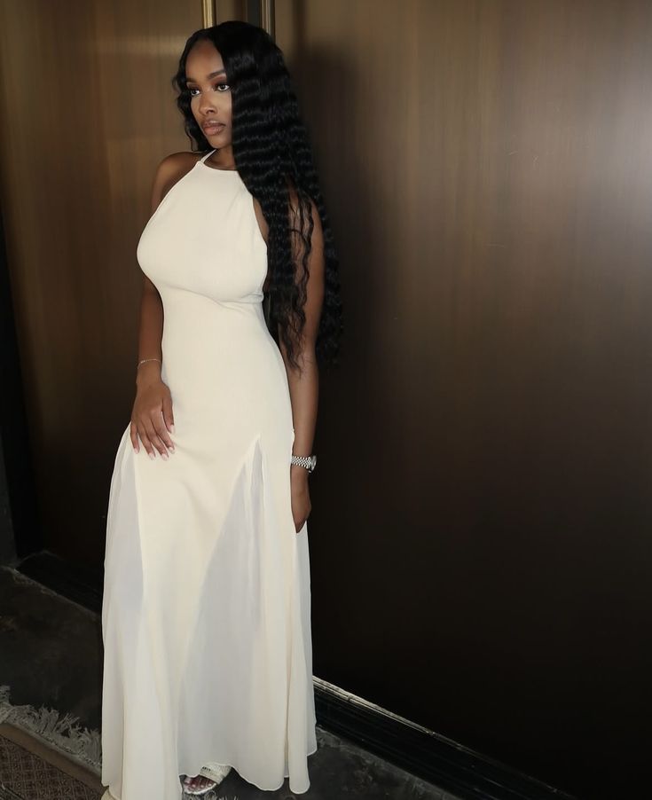 White Long Prom Dress New Arrive Party Dress Evening Dress - FashionDia