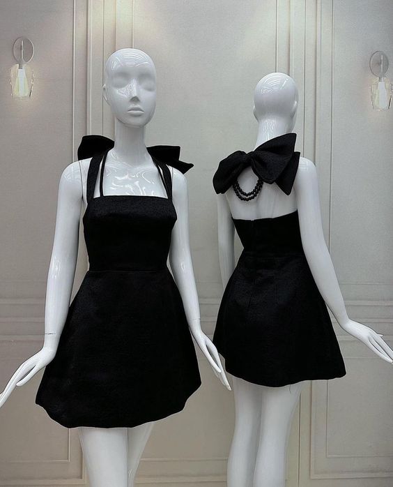 Black Homecoming Dress Short Prom Party Gown - FashionDia