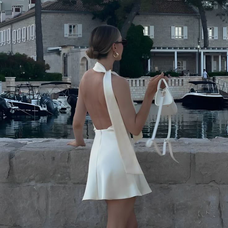 Ivory Homecoming Dress Short Evening Dress Cocktail Dresses Short Party Dress - View 3 | FashionDia