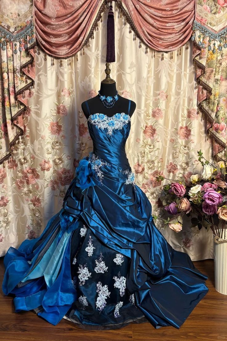 Blue Formal Dress Long Prom Dresses New Arrive Party Dress Evening Dress - FashionDia