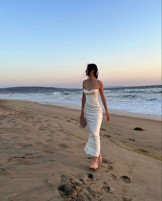 Sexy Spaghetti Straps Mermaid Long Evening Prom Dress