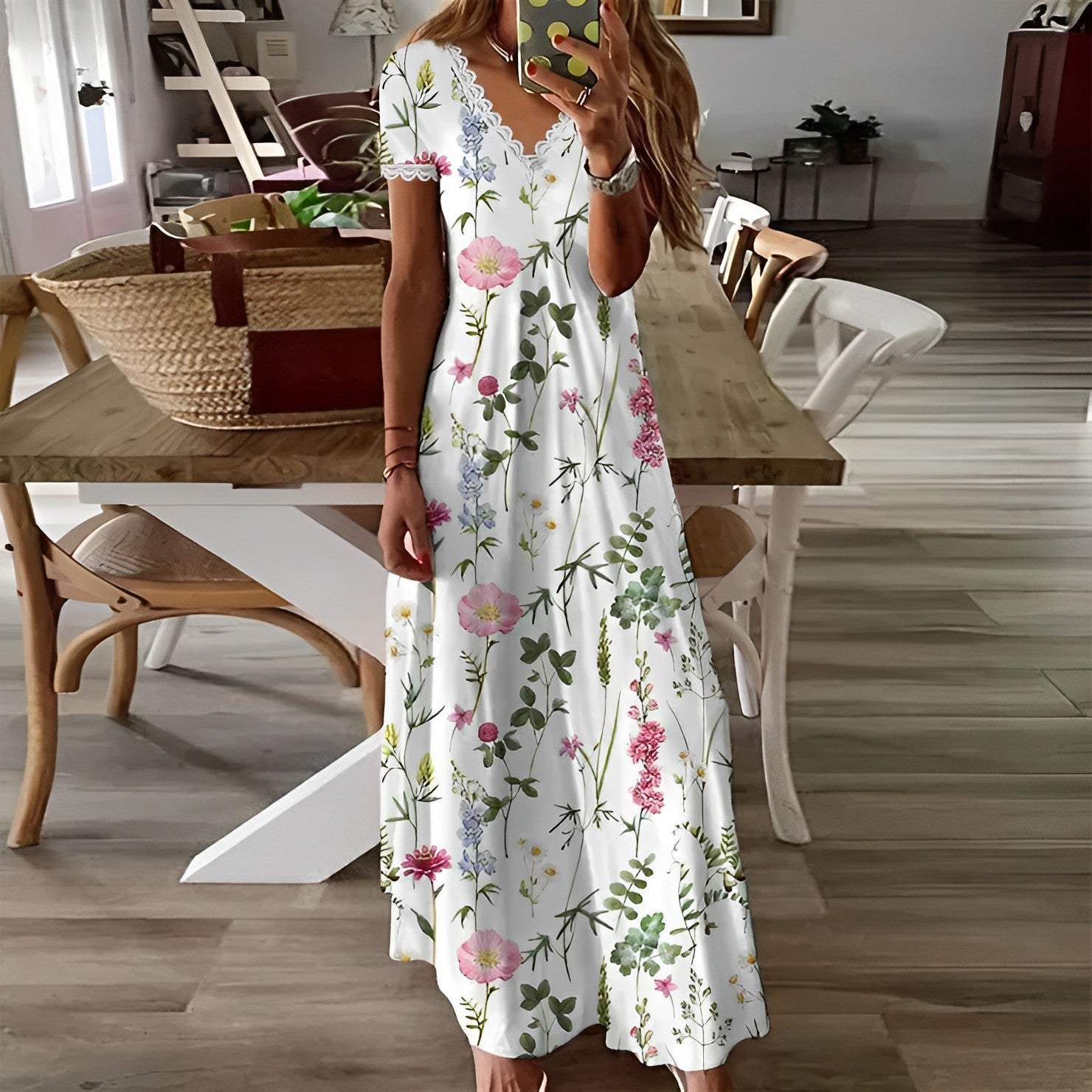 Giuliana Effortless and Stylish Floral Dress Designer Edit