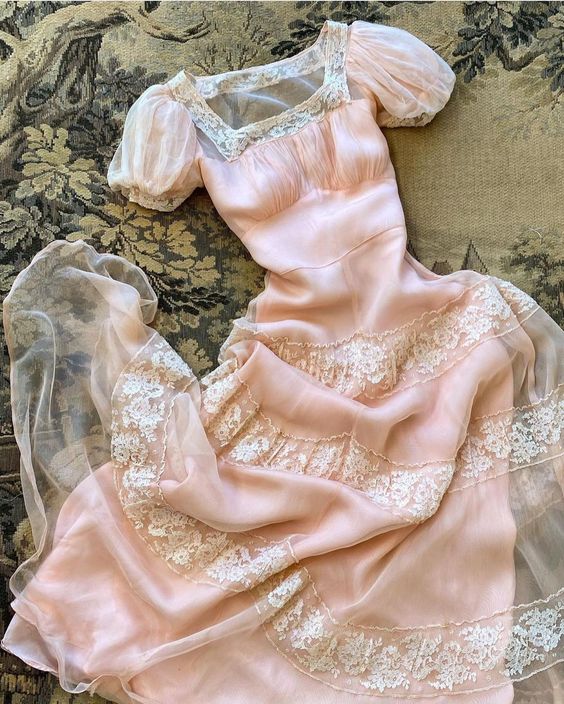 A-Line Pink Party Gown,Pink Evening Dress - FashionDia