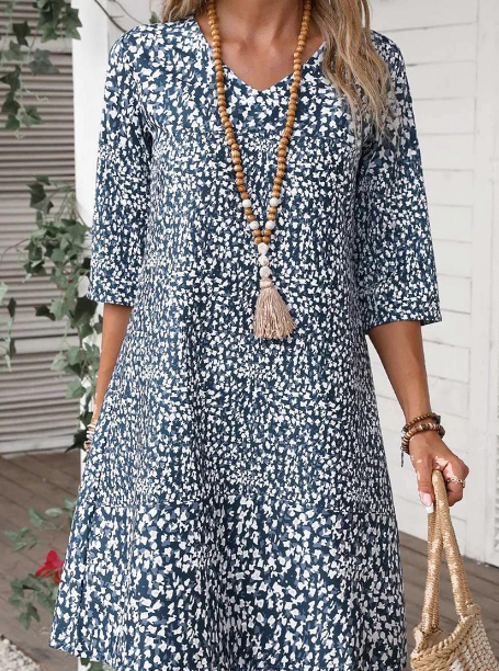 Nicol Elevated Casual Dress Seasonal Elegance Boutique Collection