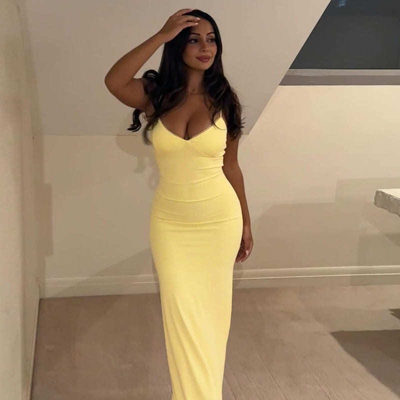 Watts Maxi Dress Yellow