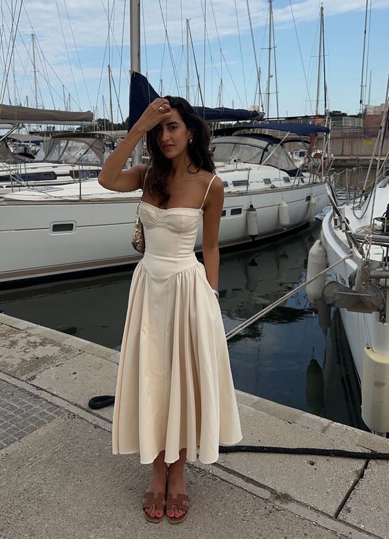 A-Line Satin Prom Dress, Fashion Evening Dress - FashionDia