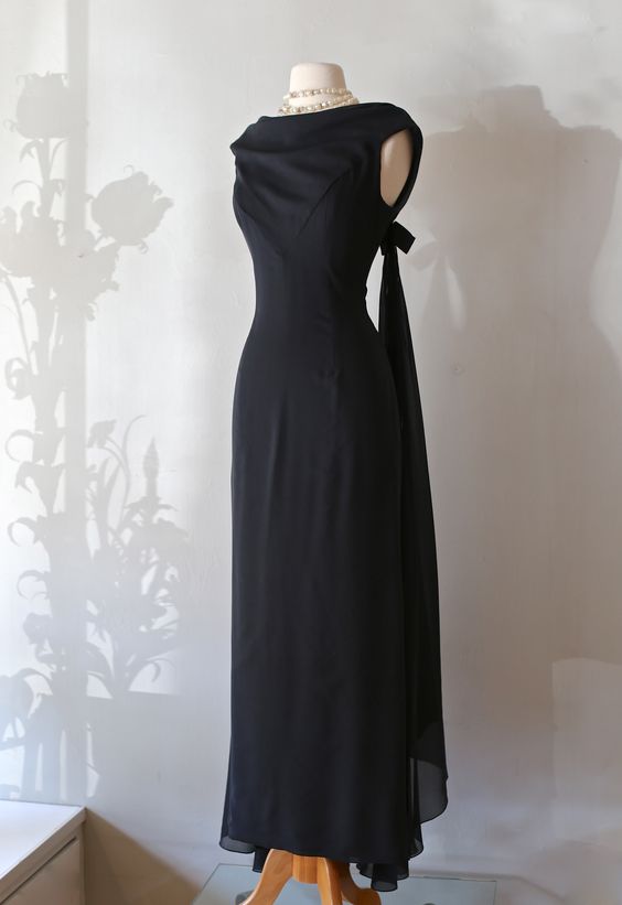 Black Evening Dresses Formal Party Dress Prom Gowns - FashionDia