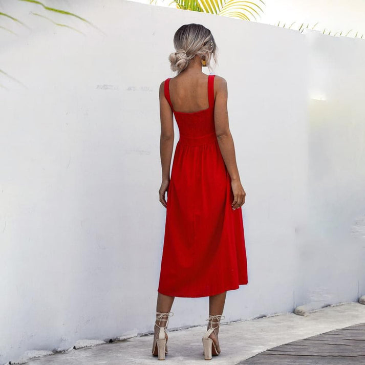 Thalia Exclusive Sleeveless Summer Dresses for Women Evening Wear Edit