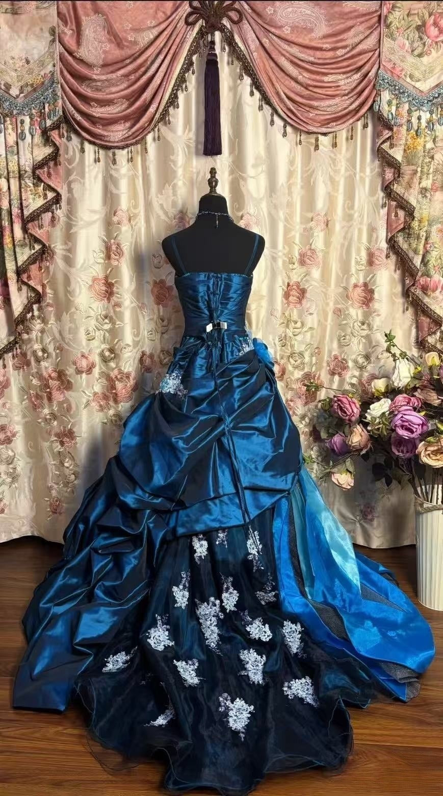 Blue Formal Dress Long Prom Dresses New Arrive Party Dress Evening Dress - View 2 | FashionDia