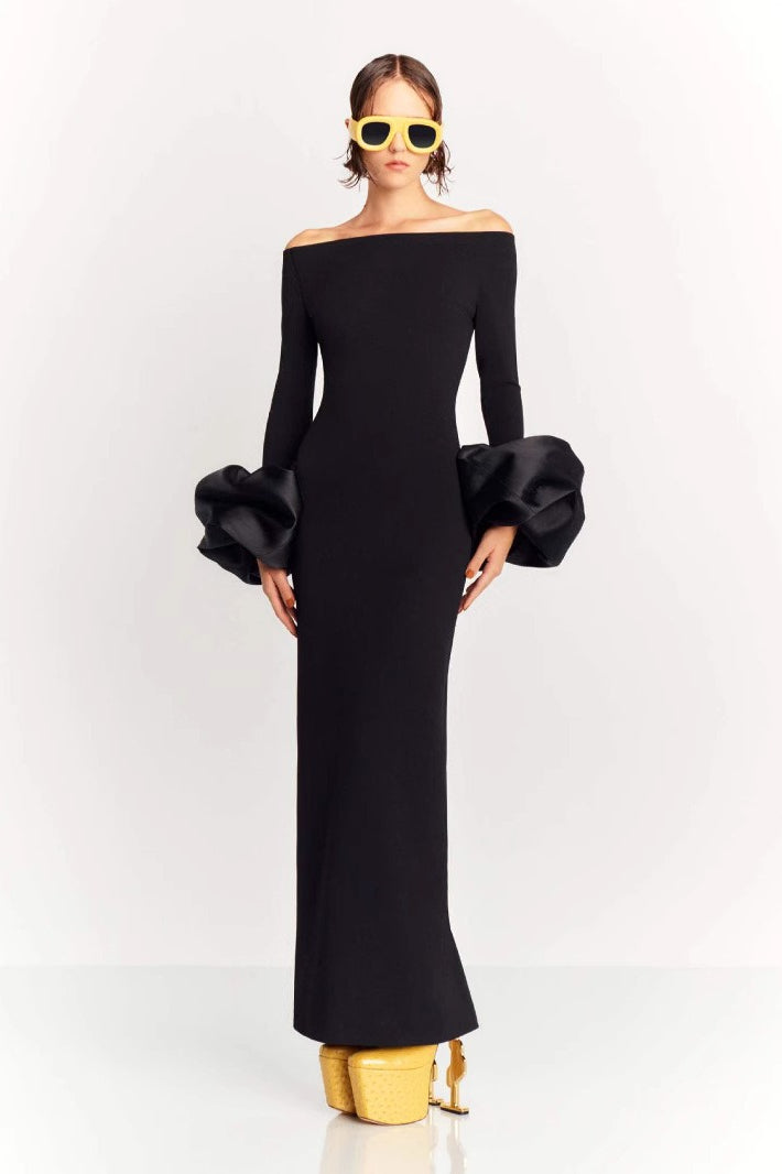 Puff Sleeve Bandage Bodycon Birthday Dress