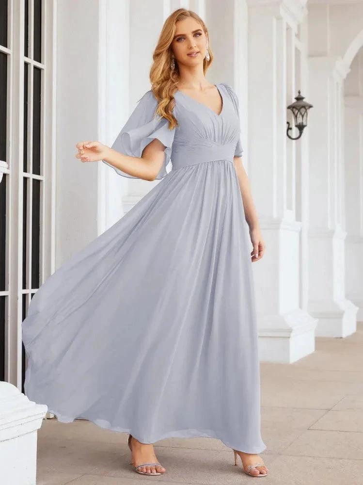 Numbersea Bridesmaid Dresses for Women Wedding Long Party Prom Dress 28068 by numbersea