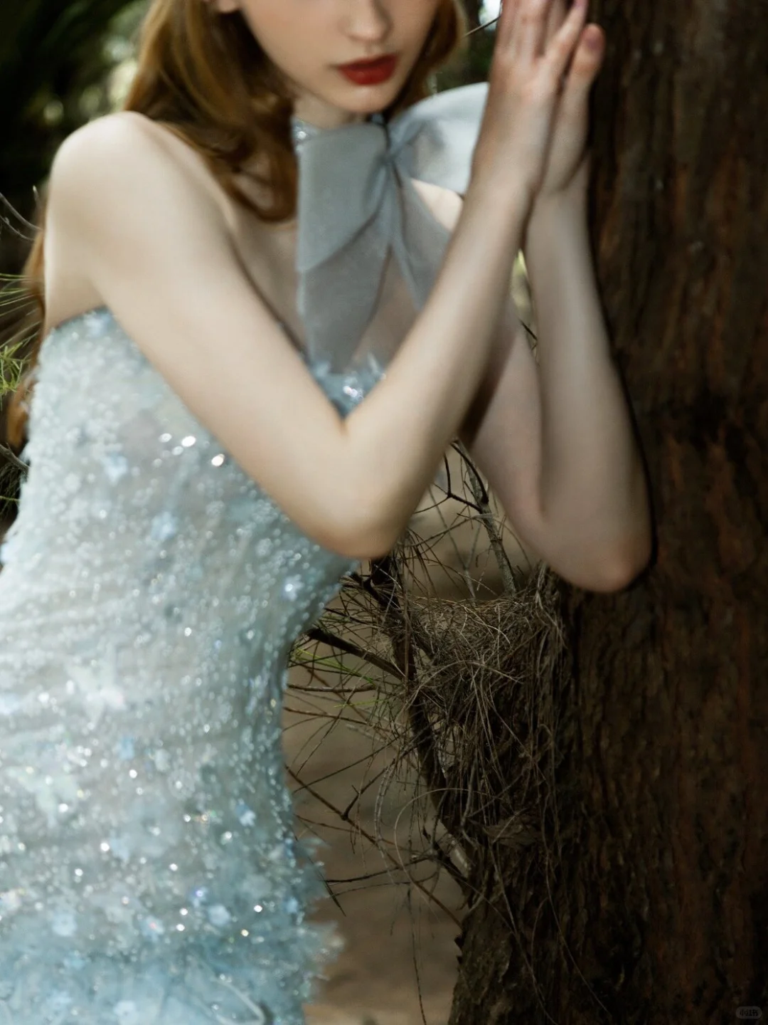 Classy Light Blue Sweetheart Sequin Beaded Sheath Short Party Dress Cocktail Dress Formal Graduation Homecoming Dress - View 2 | FashionDia