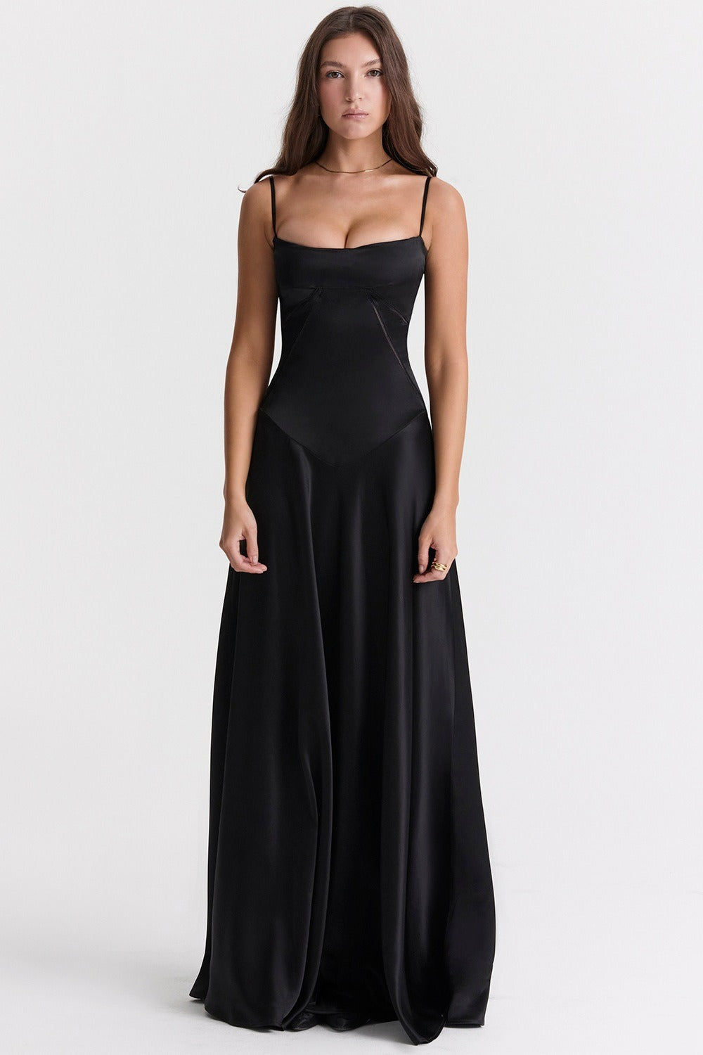 Classic Elegant Cami Backless Dress for Modern Fashion Wear