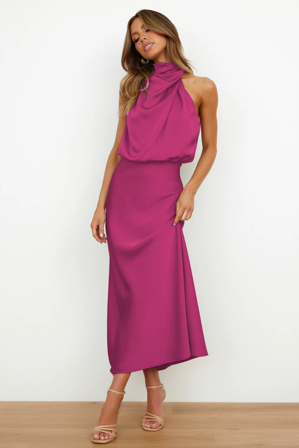 Tiffany Elegant Satin Dress