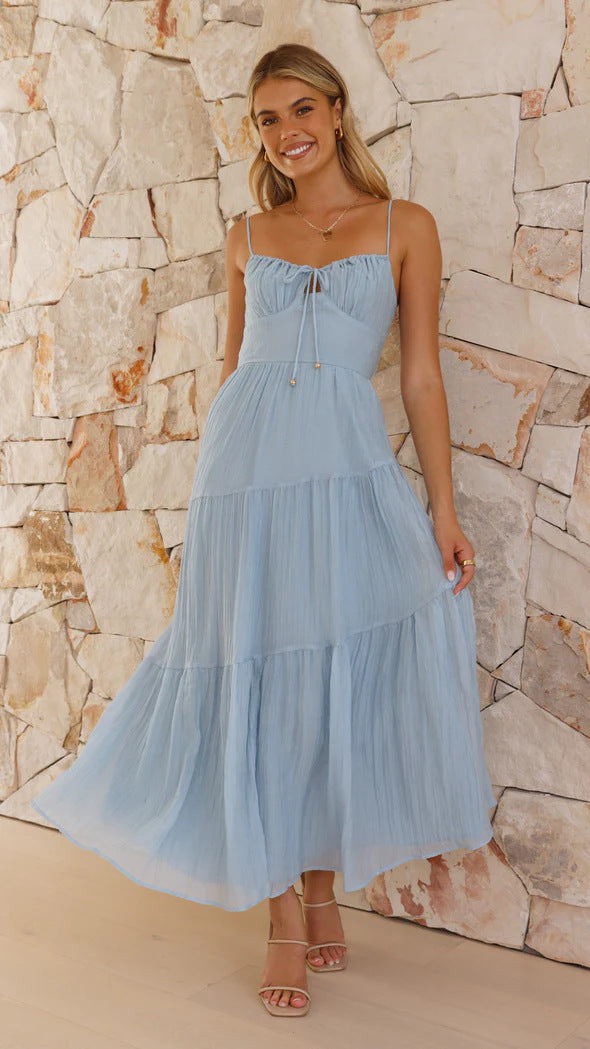 Lecter Maxi Dress Blue
