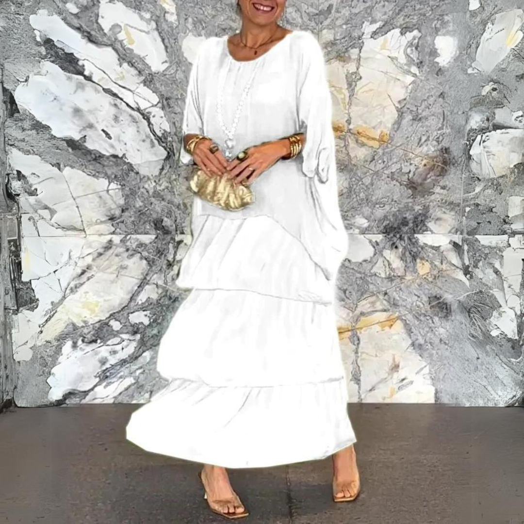 Blanca Timeless Long Dress Chic Silhouette Collection