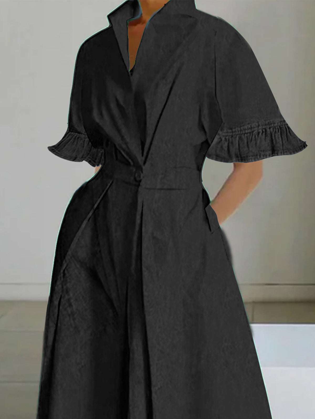 A Vintage Style Dress with Delicate Timeless Details